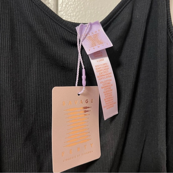 BNWT Savage x Fenty Black Dress XL - Picture 2 of 2